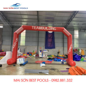 Cổng hơi sự kiện team building - Cổng Team Building Tự đứng 2024