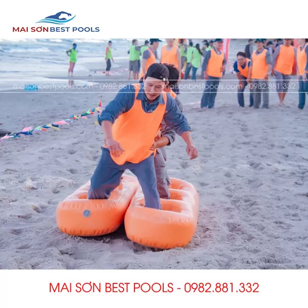 Đồ chơi bơm hơi - Đôi giày hơi 6 lỗ