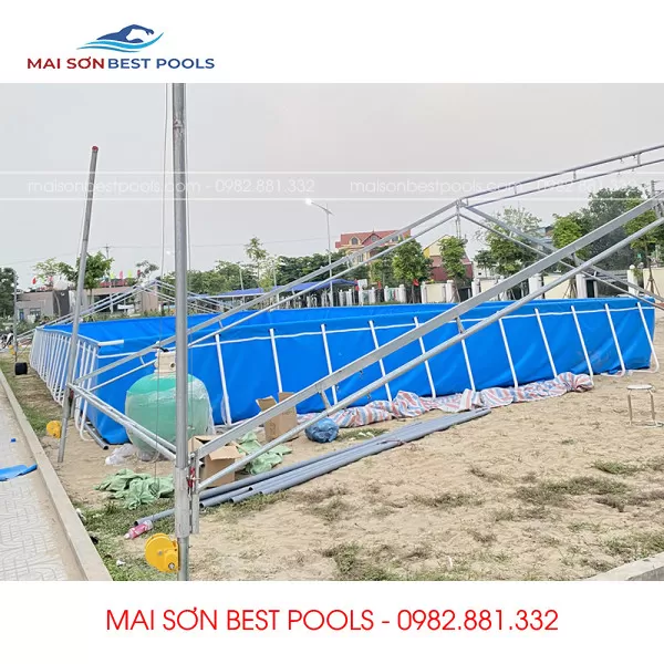 Alternative view of Bể Bơi Trường Học lắp ghép, di động, thông minh - Hồ bơi trường học