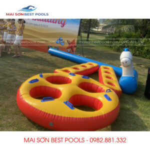 Phao hơi 4 lỗ - Hài hơi Team Building