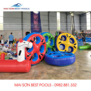 Phao hoi 4 lo nhieu mau dep team building