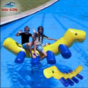 Phao hình con sâu - Phao hơi dưới nước thương hiệu Mai Sơn
