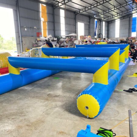 Chướng ngại vật bơm hơi - Đồ chơi team building