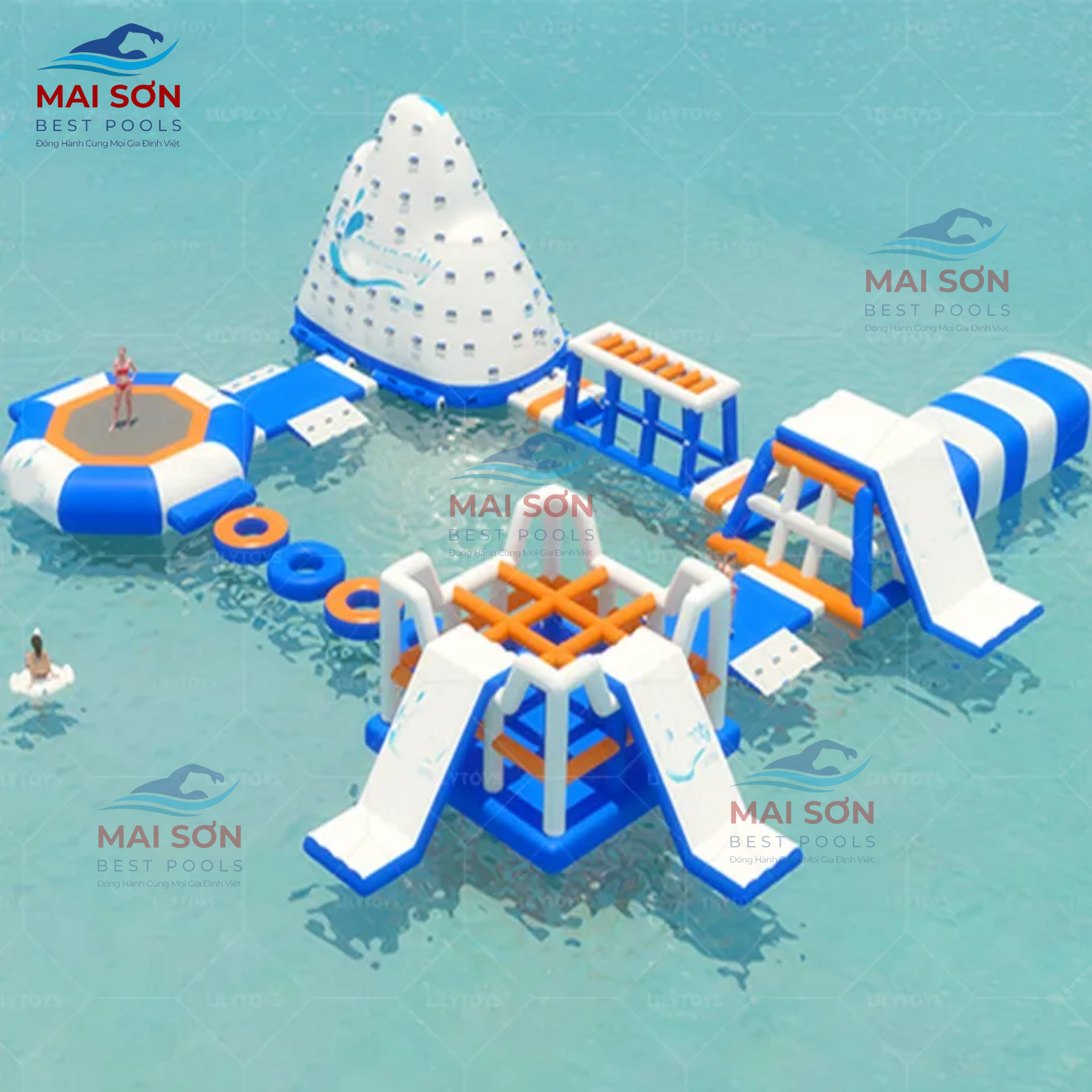Vịnh phao nổi kích thước 17x14m