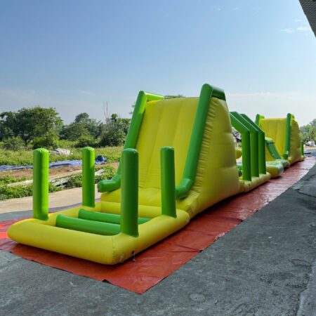 Nhà hơi trượt nước kích thước 5.2 x 10m - Nhà hơi liên hoàn