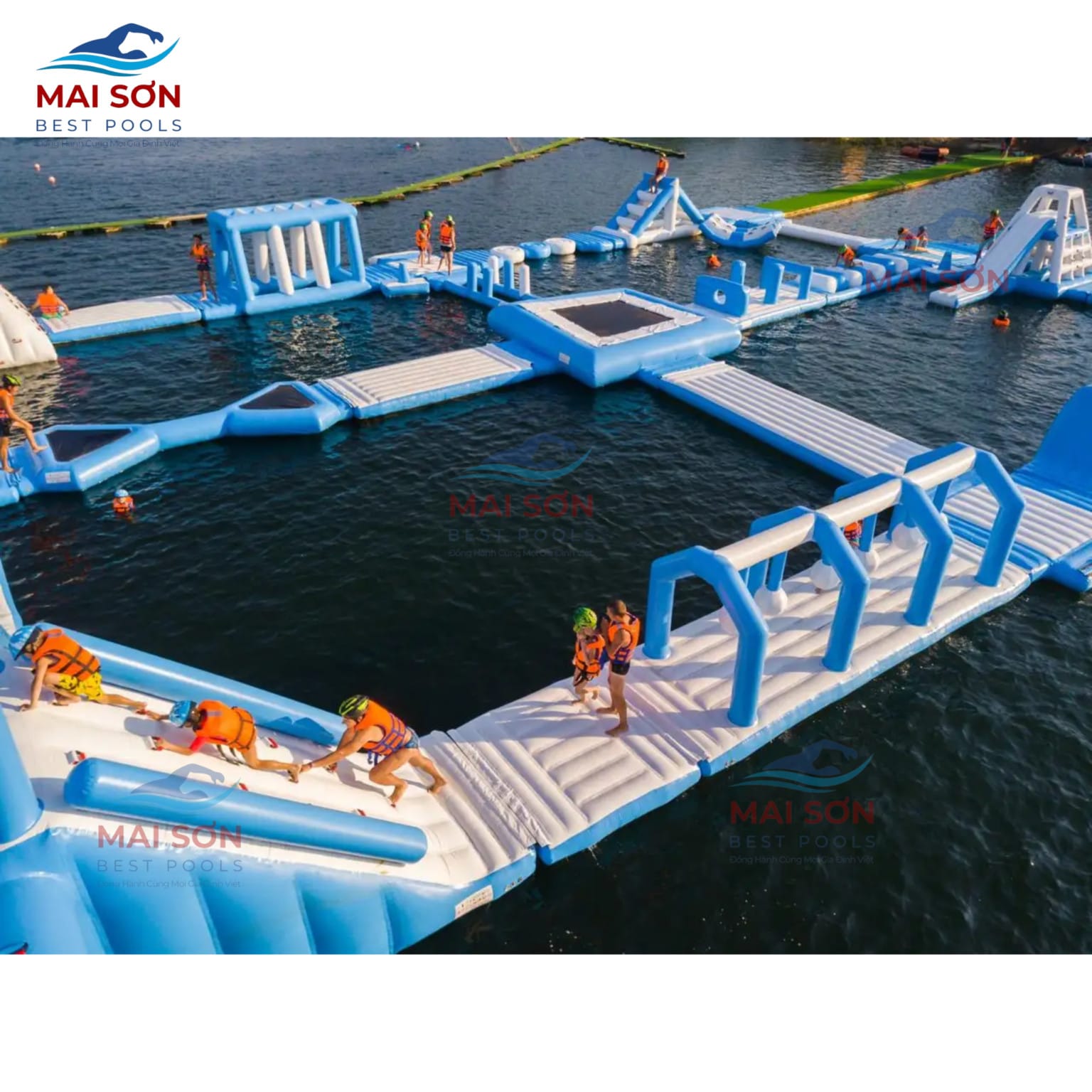 Vịnh phao nổi kích thước 37x24.5m sức chứa từ 50 - 150 người chơi 1 vinh-phao-noi-kich-thuoc-37x24-5m (4)