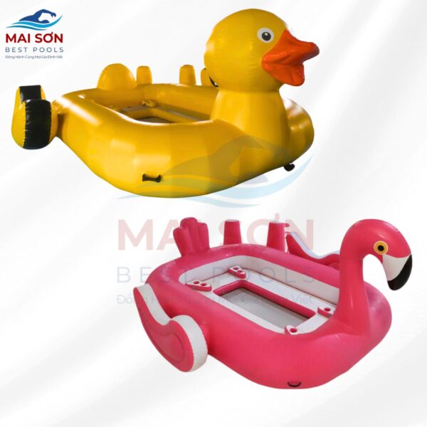 mo-hinh-phao-noi-ngo-nghinh-hinh-vit-vang-hong-hac-3