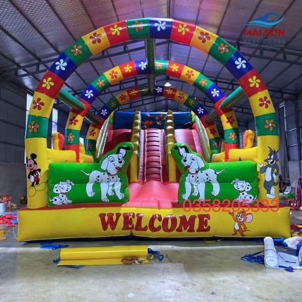 Đồ hơi cho teambuilding trẻ em 9 nha-hoi-tre-em