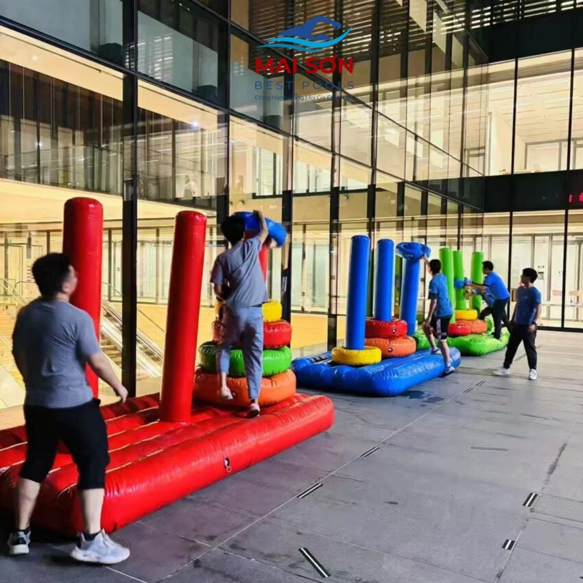 Đồ chơi bơm hơi, đồ chơi Team Building đa dạng mẫu mã