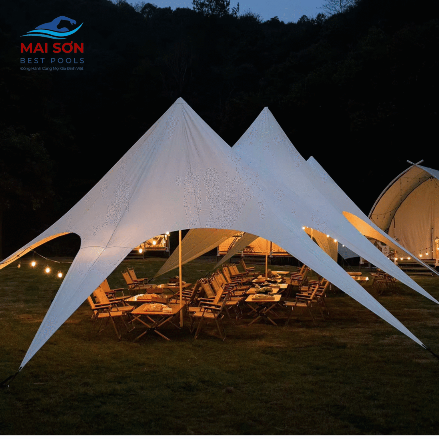 Lều tháp cắm trại đa năng