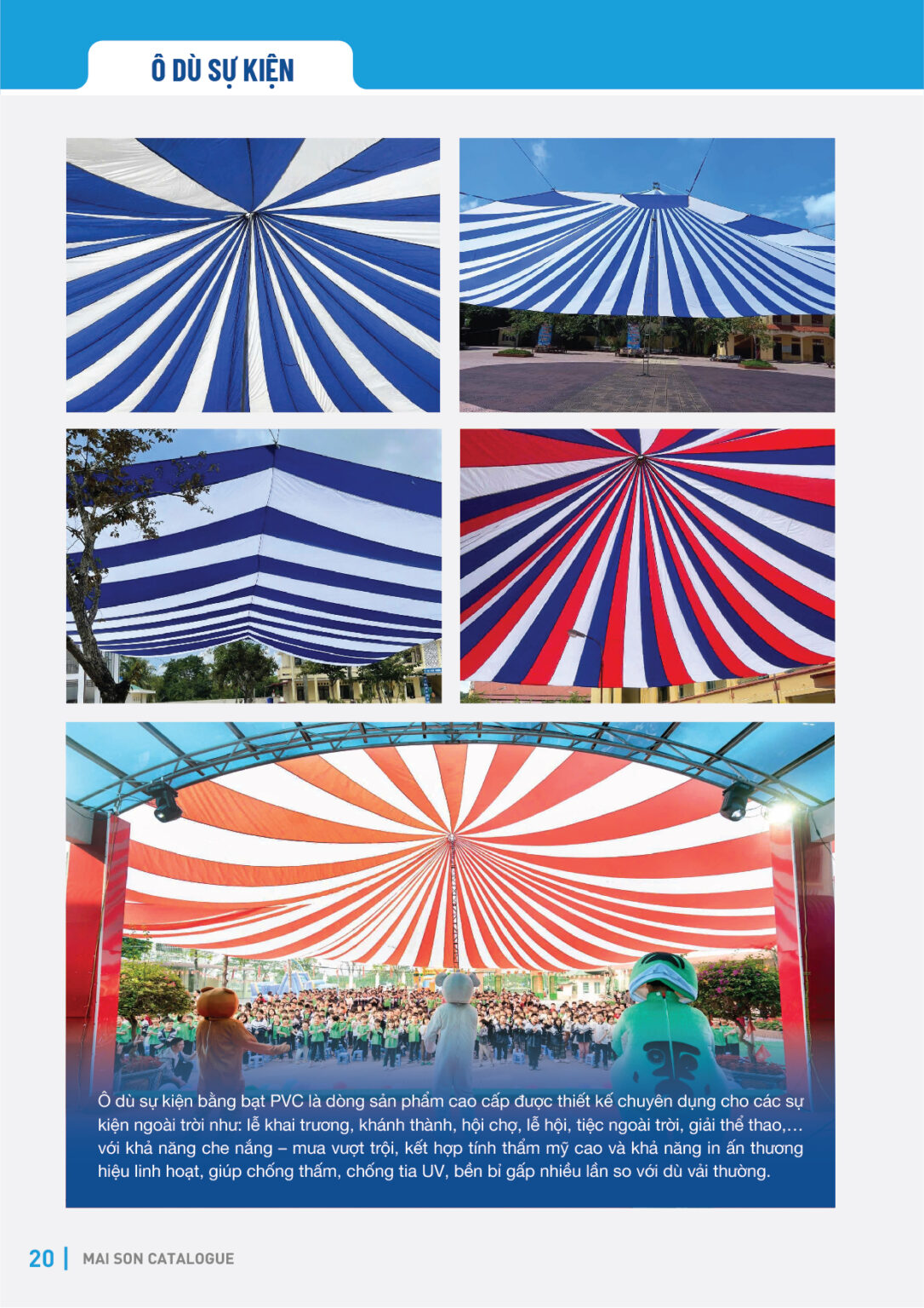 Alternative view of Ô Dù, Bạt Che Sự Kiện Ngoài Trời