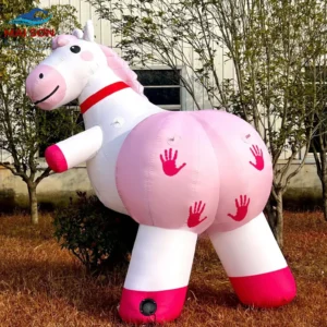 Mascot Bơm Hơi Tết Bính Ngọ 2026