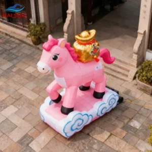 Mascot Bơm Hơi Tết Bính Ngọ 2026