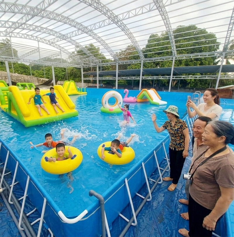 bể bơi lắp ghép di động