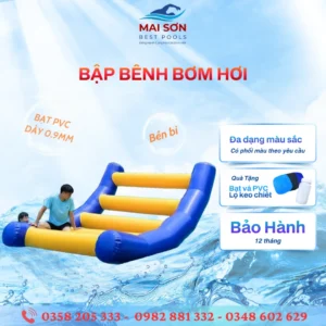 Top Các Loại Đồ Chơi Bơm Hơi Dưới Nước Và Teambuilding Hot Nhất Mùa Hè 42 Đồ chơi bơm hơi dưới nước - Bập bênh bơm hơi