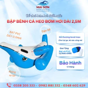 Cá heo bơm bơi
