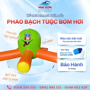 Đồ chơi bơm hơi hình bạch tuộc