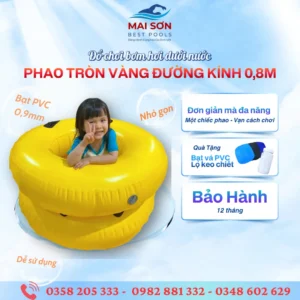Phao tròn bơm hơi