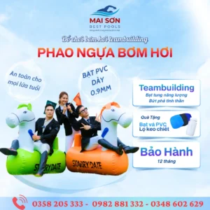 Đồ chơi bơm hơi hình ngựa