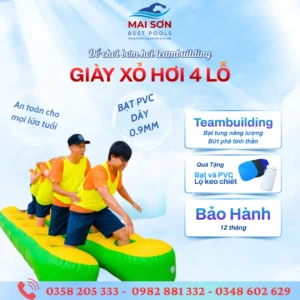 Giày 4 lỗ bơm hơi