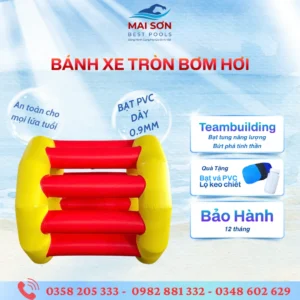 Top Các Loại Đồ Chơi Bơm Hơi Dưới Nước Và Teambuilding Hot Nhất Mùa Hè 45 Đồ chơi bơm hơi - Bánh xe tròn bơm hơi