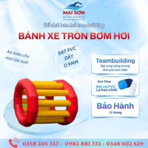 Bánh xe tròn bơm hơi