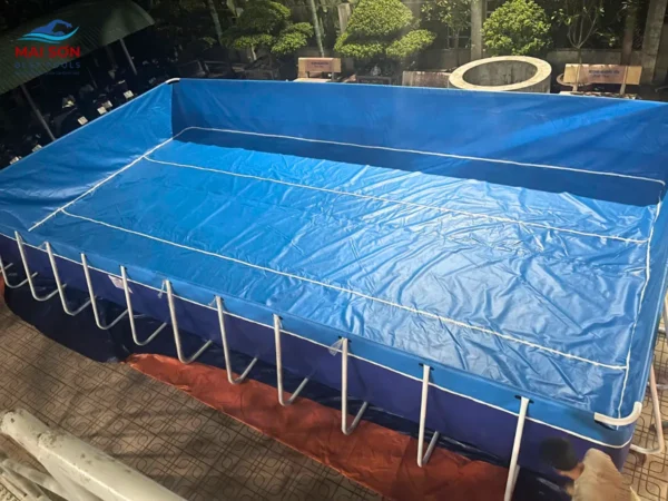 Đón Sóng Giải Nhiệt Thủ Đô: Bí Quyết "Hốt Bạc" Từ Mô Hình Bể Bơi Di Động, Bể Bơi Lắp Ghép Kinh Doanh Tại Hà Nội 2 Bể bơi lắp ghép kinh doanh tại Hà Nội