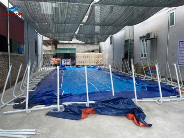 Kinh Nghiệm Đầu Tư Bể Bơi Lắp Ghép Kinh Doanh Tại Hà Nội "Hốt Bạc" Mùa Hè 3 Bể bơi lắp ghép kinh doanh tại Hà Nội