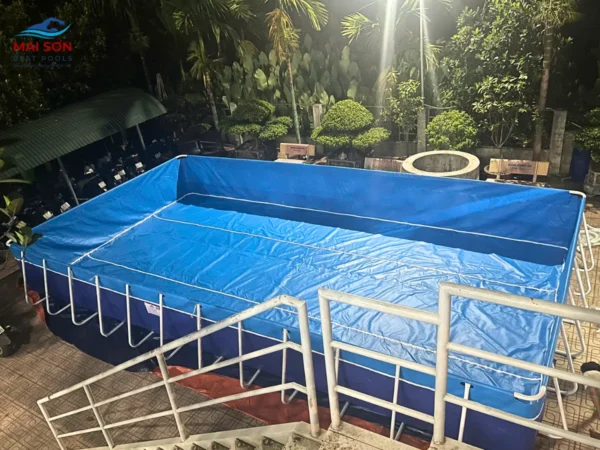 Lắp đặt bể bơi kinh doanh tại Hà Nội