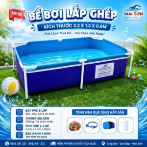 bể bơi lắp ghép gia đình Mai Sơn Best Pools