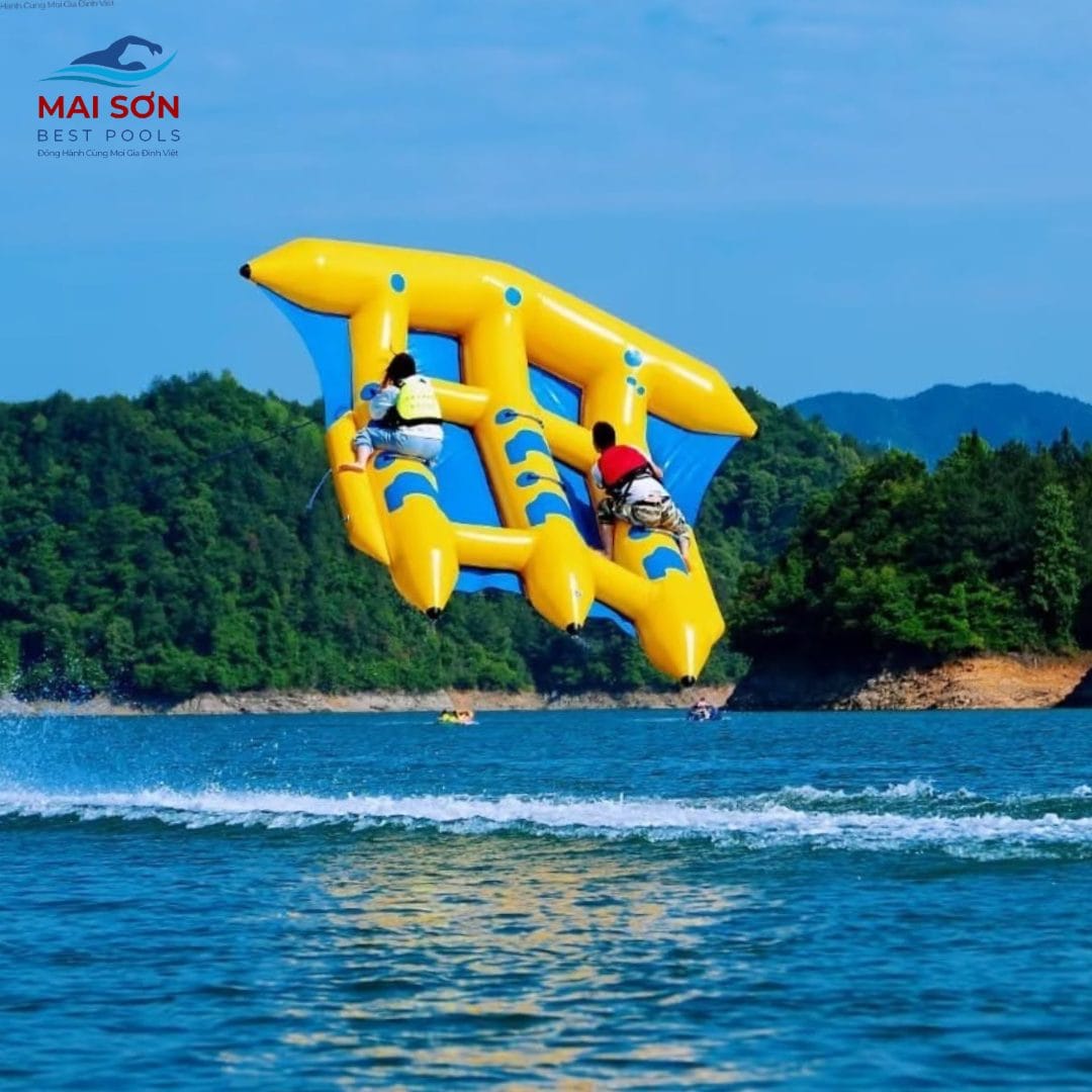 Thuyền chuối bay - Đồ chơi bơm hơi 4 Đồ chơi bơm hơi - Thuyền chuối bay