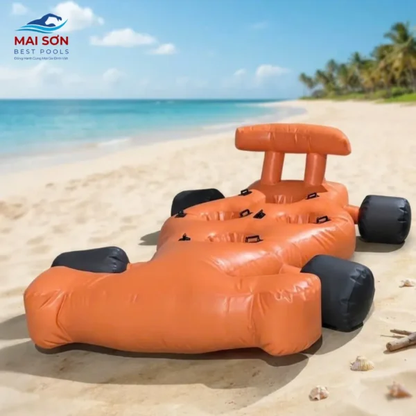 Mô hình xe đua F1 bơm hơi - Đồ chơi bơm hơi teambuilding