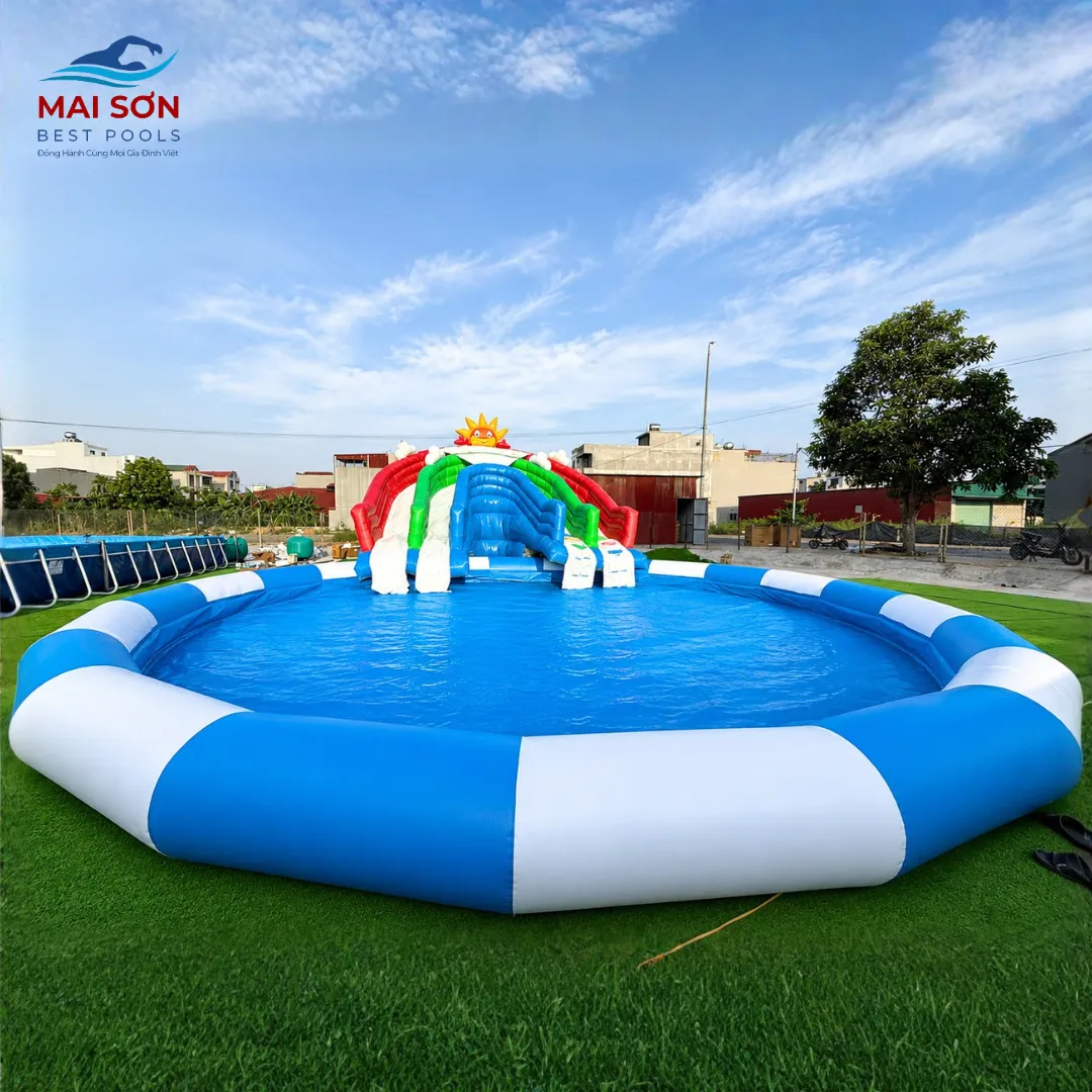 Nhà Hơi Trượt Nước Mai Sơn 4 Nhà hơi trượt nước Mai Sơn