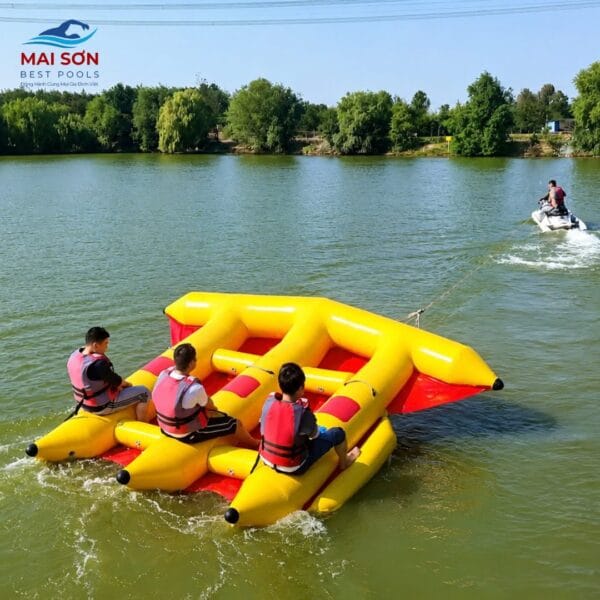 Thuyền chuối bay - Đồ chơi bơm hơi 16 Đồ chơi bơm hơi - Thuyền chuối bay