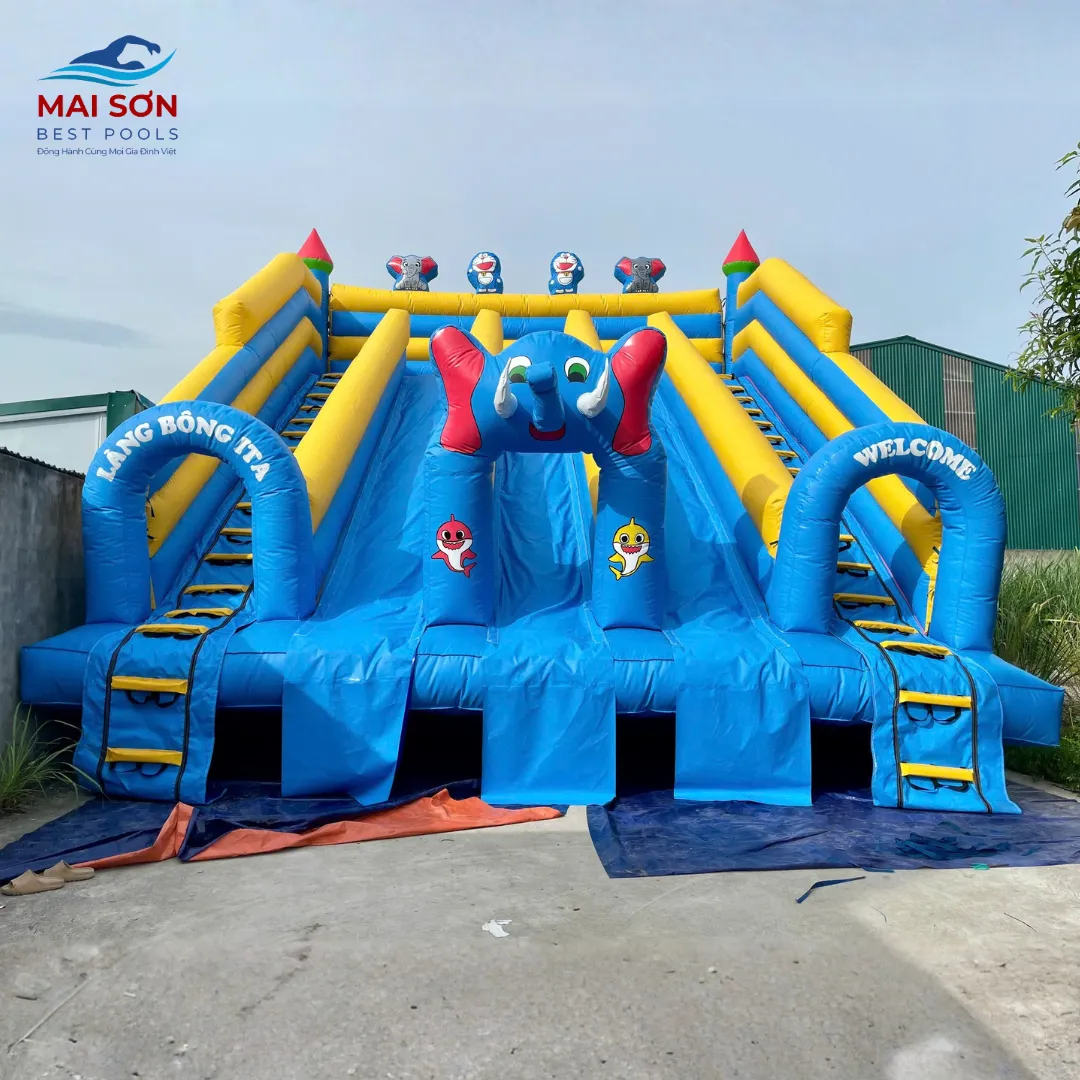 Nhà Hơi Trượt Nước Mai Sơn 6 Nhà hơi trượt nước Mai Sơn