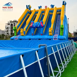 Nhà Hơi Trượt Nước Mai Sơn 10 Nhà hơi trượt nước Mai Sơn