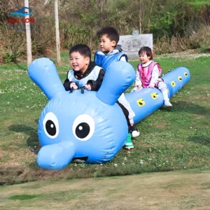 Đồ chơi bơm hơi team building - Con sâu bơm hơi