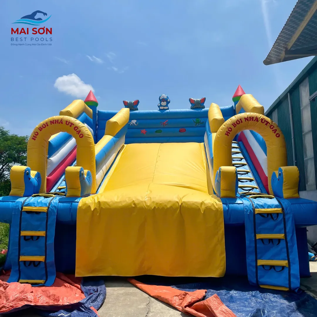 Nhà Hơi Trượt Nước Mai Sơn 5 Nhà hơi trượt nước Mai Sơn