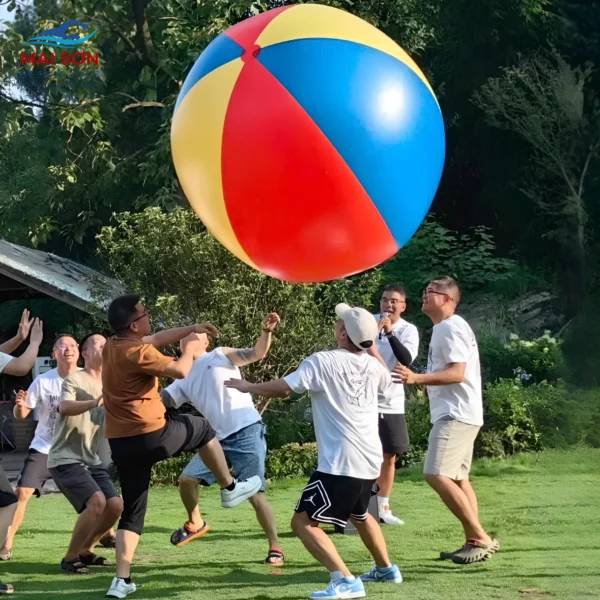 Đồ chơi bơm hơi - Bóng tròn bơm hơi khổng lồ