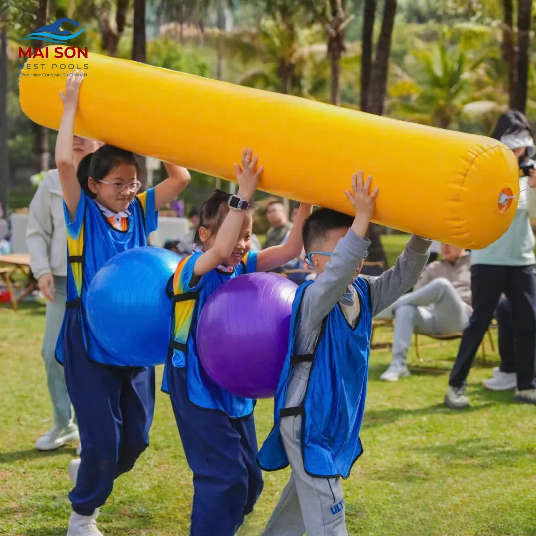 Ống phao bơm hơi Mai Sơn Best Pools 2 Đồ chơi bơm hơi teambuilding - Ống phao bơm hơi