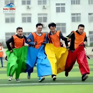 Quần Team Building 4 Người Bằng Bạt PVC - Đồ Chơi Bơm Hơi Team Building 8 Đồ chơi teambuilding - Quần team building 4 người bằng bạt PVC