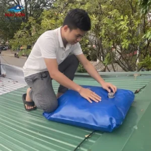 Túi Chứa Nước Chống Bão Bằng Bạt PVC 11 Túi chứa nước chống bão bằng bạt PVC