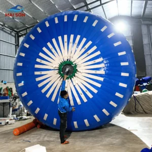 Túi Chứa Nước Thử Tải Công Trình Bằng Bạt PVC