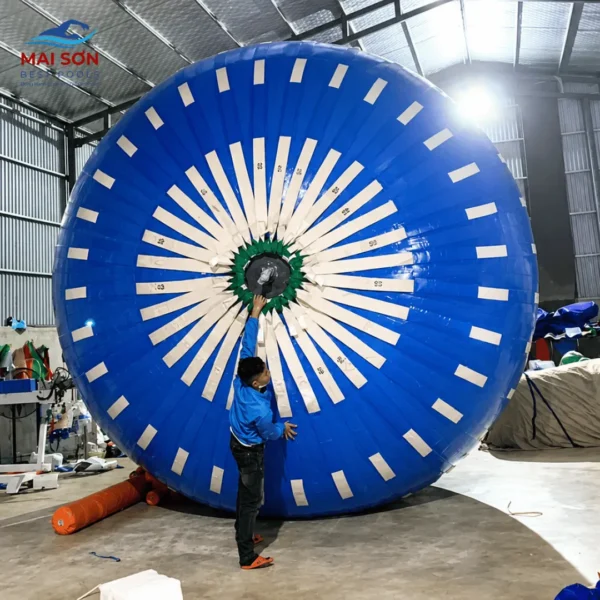 Túi Chứa Nước Thử Tải Công Trình Bằng Bạt PVC