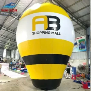 Khí Cầu Quảng Cáo Bơm Hơi - Khinh Khí Cầu Bằng Bạt PVC 5 Khinh khí cầu quảng cáo bơm hơi