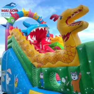 Nhà hơi cá mập kích thước 5x10m Mai Sơn Best Pools