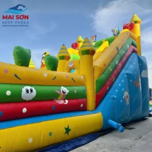 Nhà hơi mèo Tom kích thước 4x8m Mai Sơn Best Pools