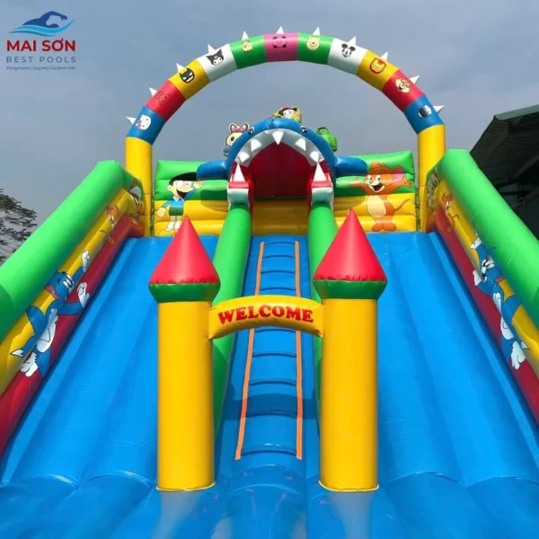 Nhà Hơi Kích Thước 6x12m Cho Khu Vui Chơi Trẻ Em 15 Nhà Hơi Kích Thước 6x12m Cho Khu Vui Chơi Trẻ Em