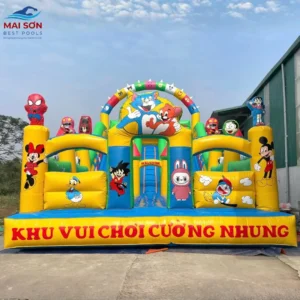 Nhà Hơi Kích Thước 6x12m Cho Khu Vui Chơi Trẻ Em