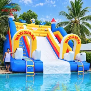 Nhà Hơi Trượt Nước Kích Thước 6x8m Mai Sơn Best Pools 7 Nhà hơi trượt nước kích thước 6x8m Mai Sơn Best Pools